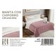 thumbnail image 1 of Mantas Frazadas Con Chiporro 2 Plazas Rosa, 1 of 2