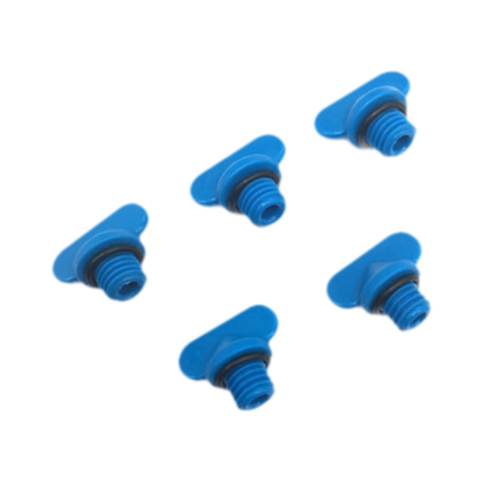 Kit De Tapón De Drenaje Universal Para Canoa, Kayak Y Bote - 2 Unidades Con Tornillos Y Junta Tórica - No Pierdas Agua