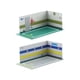 thumbnail image 2 of 2 Piezas 1:32 Estacionamiento Modelo Coche Diecast Garaje Escena Estilo C, 2 of 5