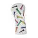 thumbnail image 3 of Funda De Madera Para Palos De Golf Funda Para Palos De Golf Para Campos De Golf Sala De Estar Golfista 1 Blanco, 3 of 5