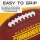 thumbnail image 5 of Fútbol: Franklin Sports NFL, Washington Commanders, Juvenil, 5 of 8