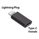 thumbnail image 2 of Adaptador compatible Iphone Lightning A Tipo C OTG de 8 pines Macho A Tipo C Hembra Conector Hembra, 2 of 3