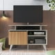 thumbnail image 2 of Rack Tv Tokio 72X108X42 Blanco/Café, 2 of 3