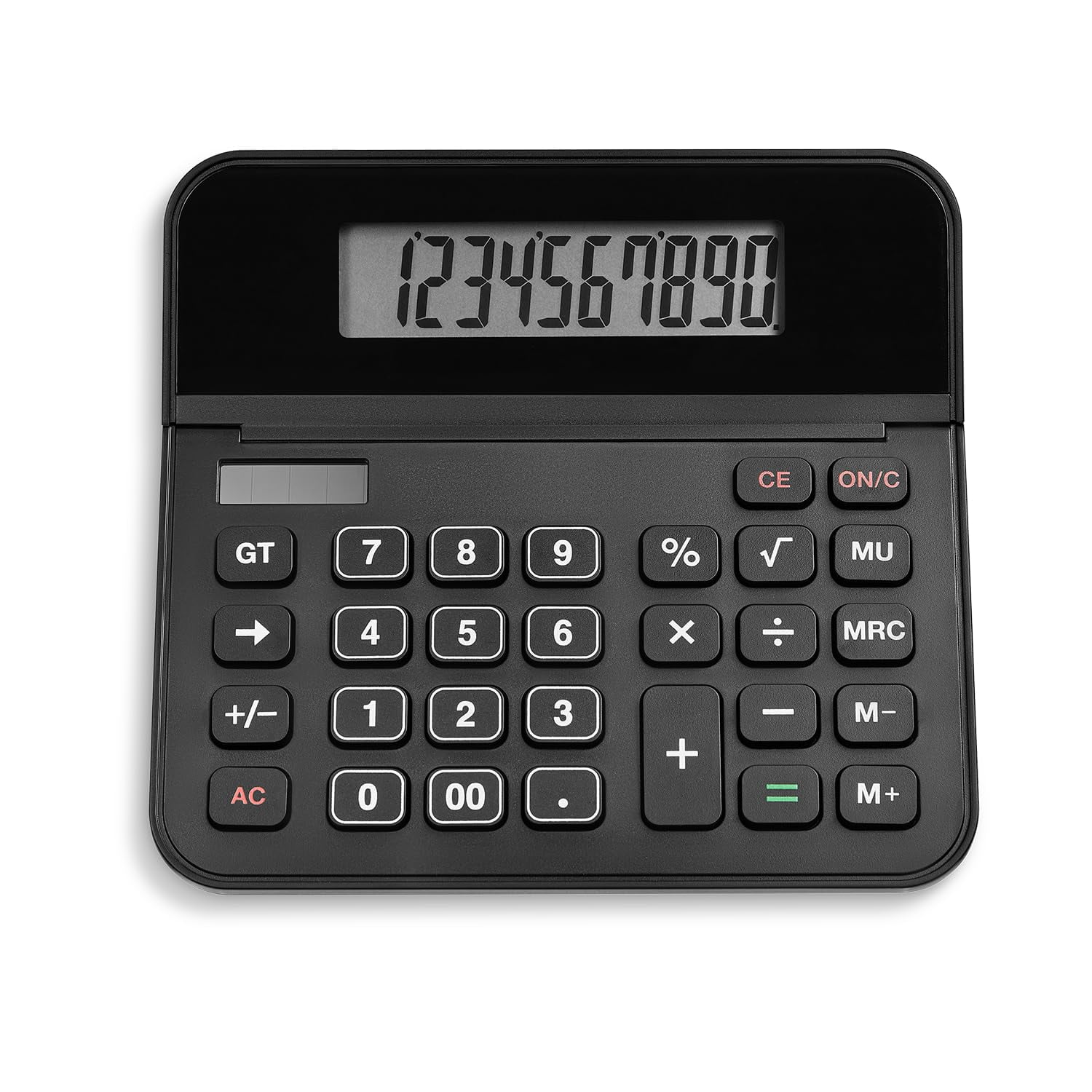 Calculator Staples, Energía Solar O Batería De Escritorio De 10 Dígitos
