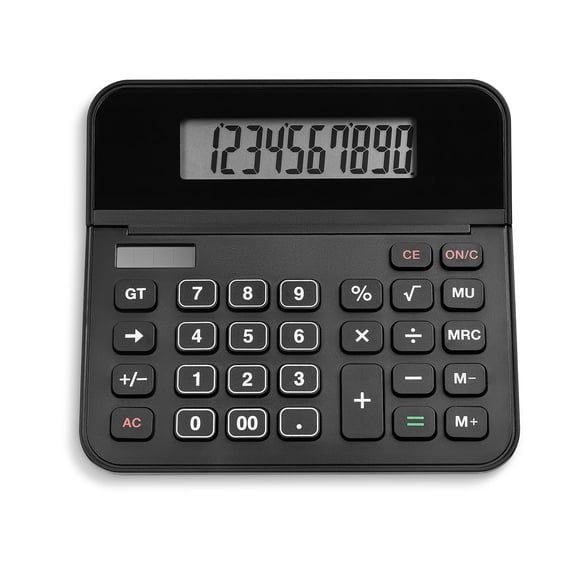 Calculator Staples, energía solar o batería de escritorio de 10 dígitos