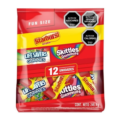 Gomitas Mix Dulces Skittles Starburst Life Savers