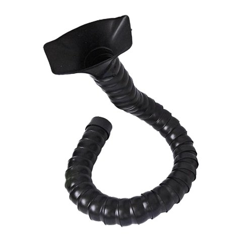 Ioensy - Brazo Extractor De Humos De 50 Mm De Diámetro Exterior, Manguera De Succión Para Soldadura Y Grabado De Laboratorio, Boquilla Cuadrada