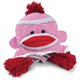 thumbnail image 1 of Gorro Pennington Bear Company de punto y peluche rosa para adulto, 1 of 3