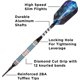 thumbnail image 3 of Darts Viper Astro, 80% tungsteno, punta blanda, 16 g, con funda azul, 3 of 8