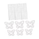 thumbnail image 5 of Marco De Corona De Flores, Soporte Para Arreglos Florales Para San Valentín, Primavera, Cumpleaños, 6x Mariposa, 5 of 5