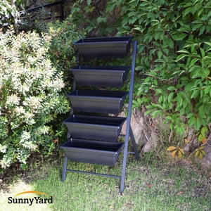 Jardinera Con Maceteros Verticales Sunnyyard 1 Un