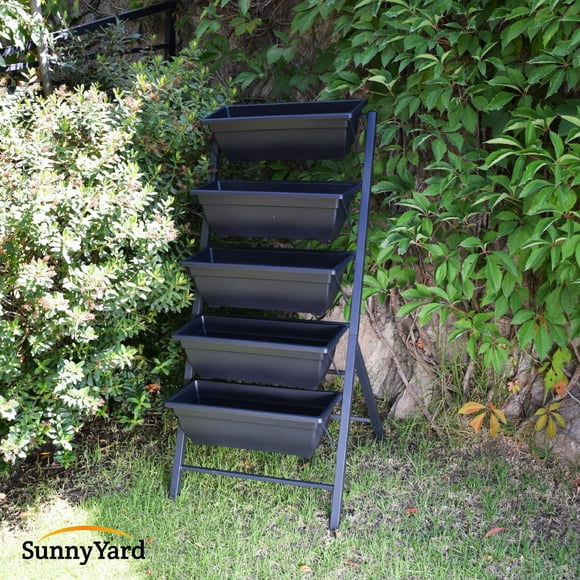 Jardinera con Maceteros Verticales SunnyYard 1 un