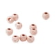 thumbnail image 3 of 10pcs 925 De Oro Rosa Suelta Perlas Afortunados Bricolaje Brazalete De Joyería Artesanal Toma De 3mm, 3 of 3