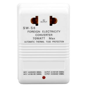 Transformador Convertidor De Tensión Walfront 70W 110V/120V A 220V/240V