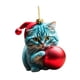 thumbnail image 3 of Decoración Navide?a Para Gatos 2023, Pared, Fiesta Navide?a, Chimenea, Colgante Navide?o, Estilo E, 3 of 3