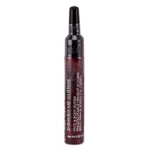 Pantuflas Glitters Styli Style Shimmer Me BBG002 de color rojo rubí