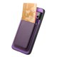 thumbnail image 2 of Funda de Cuero Magnética con Tarjetero para Google Pixel 8 Cubierta Delgada Morado, 2 of 5