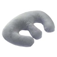 Magideal - Almohada Para El Pecho, Cojín De Almohada De Masaje, Relajante Corporal, Almohada Hueca, Almohada De Apoyo Para El Pecho Para Salón De Belleza Para Do Gris