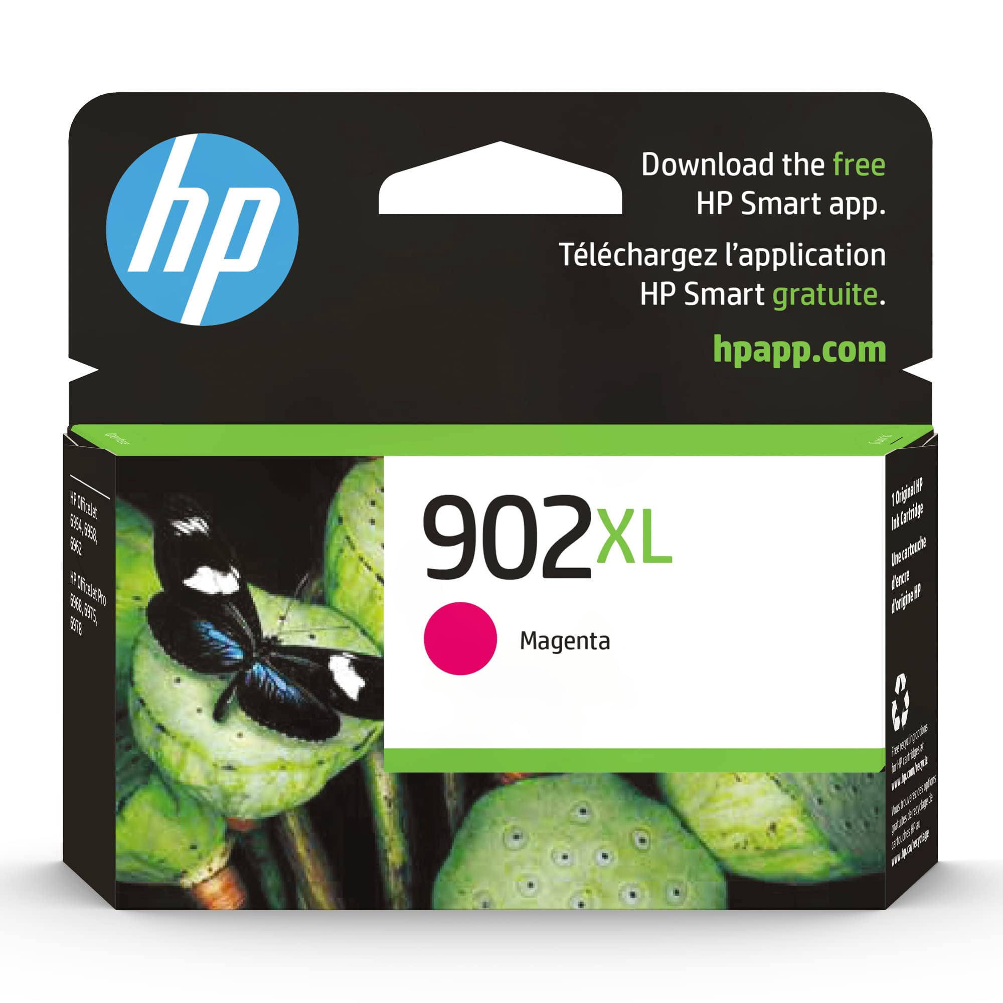 Cartucho De Tinta Hp 902xl Magenta High-yield Para Officejet