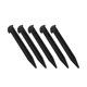 thumbnail image 3 of 5 Uds. Estacas Para Tienda De Campa?a, Clavijas Para El Suelo, Clavos Para Tiendas De Campa?a, Clavos Para Tienda De Campa?a, Clavos Para El Suelo, 14,5 CM, Negro, 3 of 5