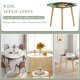 thumbnail image 3 of Los padrinos mágicos: Un nuevo deseo-theme Fitted Round Tablecloths Elastic Edged Table Covers Waterproof Table Cloth for Kitchen Holiday Party Tables Decor 120cm, 3 of 6