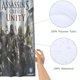 thumbnail image 3 of Assassin's Creed Cortina de Ducha para Baño Decoración del Hogar, Cortinas de Baño Impermeables Duraderas, Cortina de Baño, Decoración de Baño para Adultos Niñas Niños, Regalos para Casa 119cmX180cm, 3 of 5