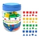 thumbnail image 2 of 40 Uds. Bloques De Formas De Patrones Educativos 3D Para Sala De Juegos De Actividades En El Hogar, 2 of 5