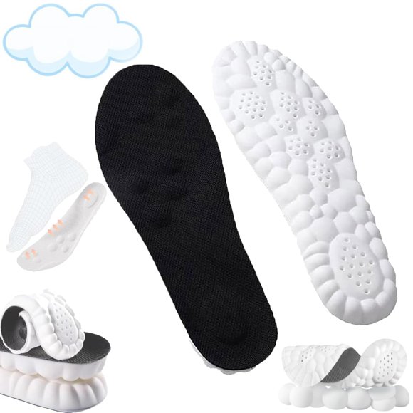 Plantillas Konenbra 28,5 cm Negro 4D Cloud Confort