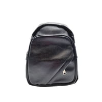 Todopiel - Mochila Cuero Negro Cru74