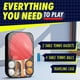 thumbnail image 5 of Set de palas de ping pong NIBIRU SPORT Professional con 8 pelotas, 5 of 7