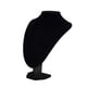 thumbnail image 2 of Collar Colgante Pantalla Busto Maniquí Soporte Soporte Terciopelo negro 22x16x13cm, 2 of 5