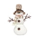 thumbnail image 3 of Mu?eco De Nieve Navide?o Adorno Navide?o Para Escritorio Decoración De Temporada Navide?a Tienda Sombrero De Copa, 3 of 5