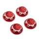 thumbnail image 3 of Tuercas De Cubierta Antipolvo Hexagonales De Cubo De Rueda De Aluminio De 17mm Para 1/8 RC Monster Car Rojo, 3 of 5