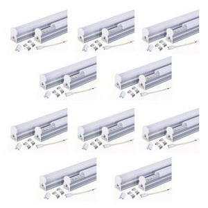 Hb Led - Pack 10 Tubos Led T5 Con Base 5W 30Cm Frío
