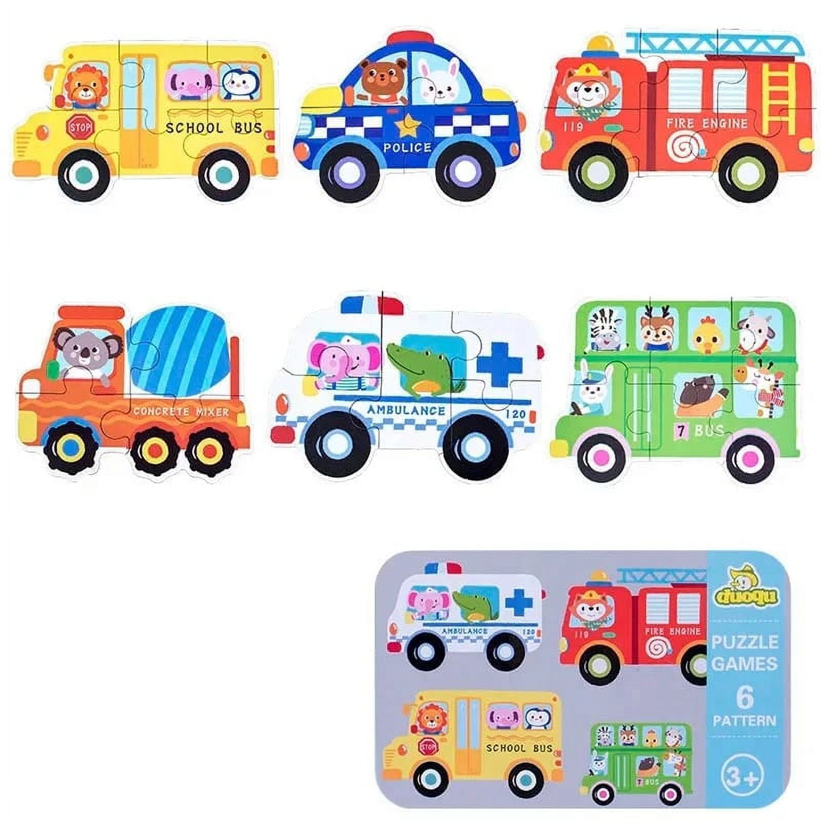 Oem - Puzzle Rompecabezas Montessori 3d Medios De Transporte