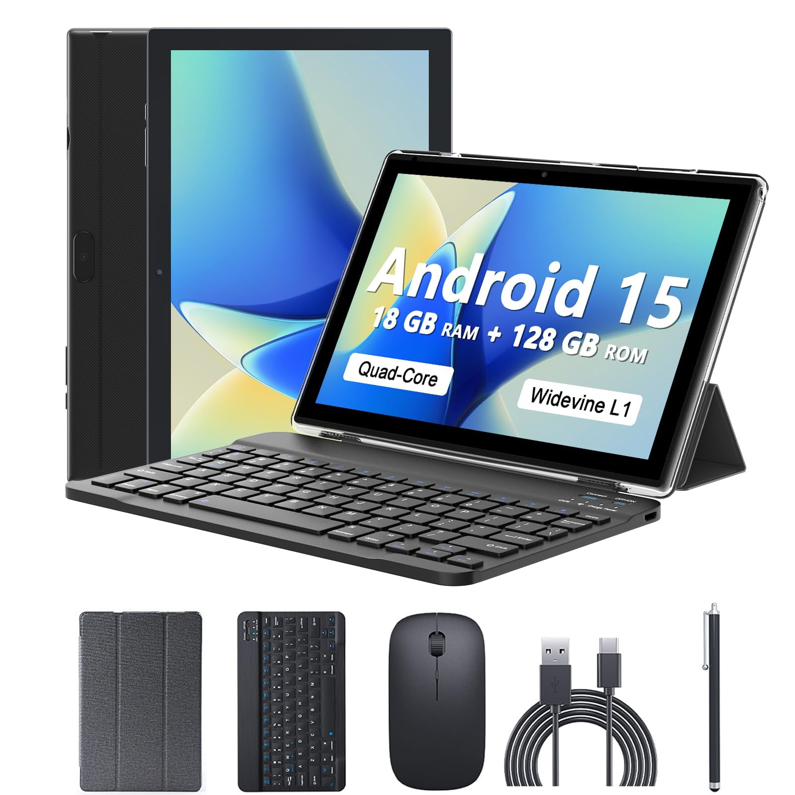 Tablet Cupeisi Android 15 10 Pulgadas 18 Gb Ram 128 Gb Rom 2 Tb Expandir