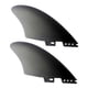 thumbnail image 1 of 2 Aletas De Tabla De Surf Duraderas Duraderas Para Longboard Stand Up Paddleboard Dinghy 215mmx118mm, 1 of 5