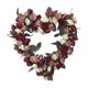 thumbnail image 3 of Guirnalda De Corazón De Rosa Guirnalda De Puerta Delantera Artificial Para Adornos De Fiesta Rojo, 3 of 5