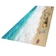 thumbnail image 3 of Runner Rug Floor Mat Modern Home Strip Alfombra Azul Claro 40x120cm, 3 of 5
