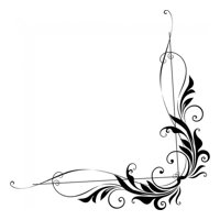 Rienda Libre Graphics - Decomural Curved Vine Leaf Corner Ws-15865