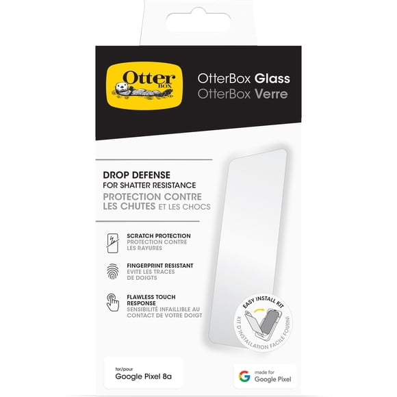 Protector de pantalla OtterBox Google Pixel 8a Clear Glass