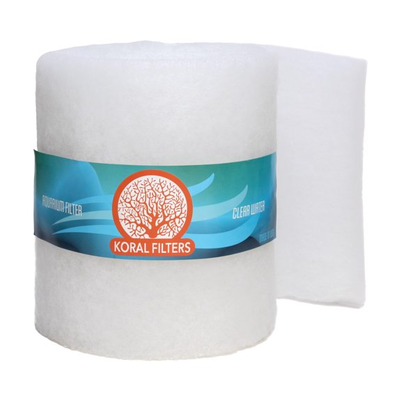 Almohadilla de filtro Koral Filters 183 cm x 30 cm sin colorantes