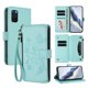 thumbnail image 1 of Funda Cartera Mariposa para [Samsung Galaxy S20 Plus] con Soporte y Cremallera Verde menta, 1 of 6