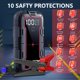 thumbnail image 3 of Arrancador de batería BSMOOM 5000A 12V portátil de litio 99 Wh, 3 of 7