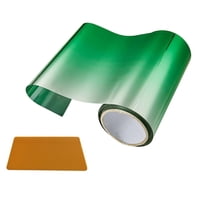 Magideal - Película De Tinte Para Tira De Parasol Para Coche, Película De Tinte Para Tira De Parasol, Pegatina Universal Para Sombra De Parabrisas Para Sombreado Verde