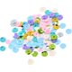 thumbnail image 1 of 400 Piezas Ronda Cupped Loose Sequins Costura Adorno 7mm Multicolor, 1 of 3