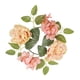 thumbnail image 1 of Anillos de Velas Artificiales Coronas Anillos de Velas Decoración Colgante Artificial para El Hogar Anillos de Velas Coronas para Puerta de Mesa Hallo , Rosado, 1 of 5