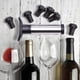 thumbnail image 2 of Bomba de vacío para vino tinto y tapón de vino, aireador/vertedor de vino compacto, bomba de vacío protectora para vino con 6 tapones - Materiales de calidad alimentaria para mantener el vino fresco., 2 of 3