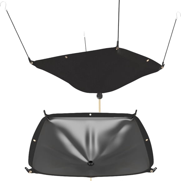 Lona MOOFI Desviador de Filtraciones 91 cm con Manguera de Drenaje de 3 m Negra
