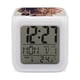 thumbnail image 1 of Ginny y Georgia theme 7 colors Alarm Clock Digital LED Alarm Clock Gifts for kids friends family, 1 of 6